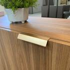 6 Puxadores Alça De Sobrepor Dourado Para Móvel Pv22 80 Armár