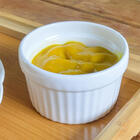 6 Ramekin De Porcelana Classic Branco 6cm X 4cm Lyor