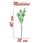 6 Ramos Decoração Arranjo Planta Artificial 5 Galhos Cada 40cm