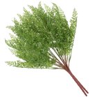 6 Ramos Salsinha Artificial Flor Plantas Com 13 Galhos 46cm