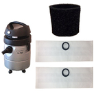 6 Saco + Filtro Espuma Permanente Motor Refil Coletor Bag Car