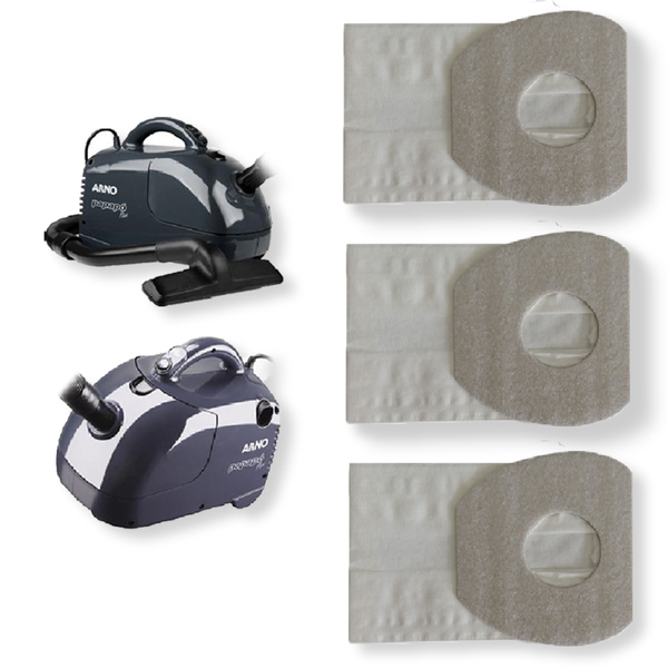 6 Saco Descartável Para Aspirador De Pó Arno Papa Pó Apec / P