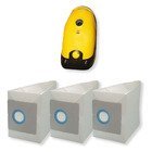 6 Saco Descartável Para Aspirador De Pó Wap Mw 1300