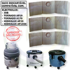 6 Sacos Coletor de Papel Descartável para Aspirador Electrolu