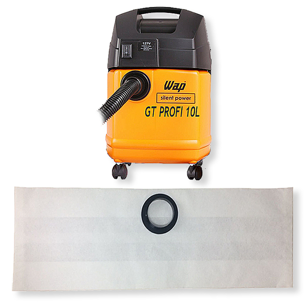 6 Sacos Refil Coletor Bag Cartucho Descartável Aspirador De Pó Wap