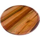 6 Tábuas De Madeira Frios Formas De Pizza 38cm Redondas Resta