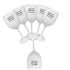 6 Taças Vinho Branca Personalizada Para Live