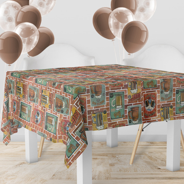 6 Toalha Mesa Festa Tnt Boteco Cerveja Beer Retro 70x70