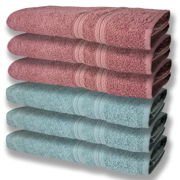 6 Toalhas Grande Super Felpudas E Grossa Algodão 80x150 Verde