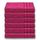 6 Toalhas Plus Size Grossa E Macia 80x180 Rosa