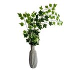 6 Trepadeira Artificial Com Toque Realista - Pendente De Folh