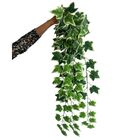 6 Trepadeira Artificial Com Toque Realista - Pendente De Folh