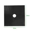 6x Protetor Boca Do Fogão Antiaderente Reutilizável - Preto