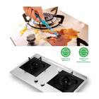 6x Protetor Boca Do Fogão Antiaderente Reutilizável - Preto