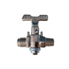 6x Torneira Ramal Para Fogão Industrial + 6 Injetores 0,60mm