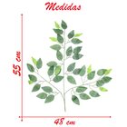 72 Galhos Decoração Arranjo Fícus Artificial Planta Decorativ