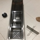 77 5cm Canal Equipado Com Módulos E Válvula De Inox Brinde