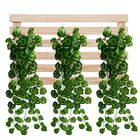 7 Conjuntos De Folhagens Artificiais 100x20 Pendente De Trepa