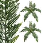 7 Folhagens De Samambaia Artificial Realista Com Brotos Detal