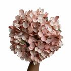 7 Mini Buquês De Hortênsias Artificiais Flor Realista Na Cor