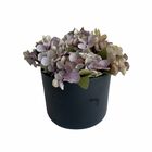 7 Mini Buquês De Hortênsias Artificiais Flor Realista Na Cor