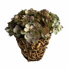 7 Mini Buquês De Hortênsias Artificiais Flor Realista Na Cor