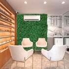 7 Painéis De Buxinho Artificial Para Folhagem De Amendoim Par