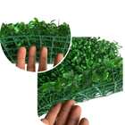 7 Painéis De Folhagens Verdes De Buxinho Artificial Ideal Par
