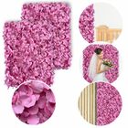 7 Painel Decorativo de Flores Artificiais 60x40cm Fundo Flora