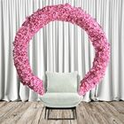 7 Painel Decorativo de Flores Artificiais 60x40cm Fundo Flora