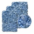 7 Painel Decorativo de Flores Artificiais 60x40cm Fundo Flora