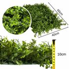 7 Peças De Painéis Verticais Verdes Ricas Em Folhagens Com Co