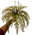 7 Samambaias Artificiais Com Galhos Ajustáveis Para Parede Ve