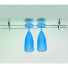 7 Suportes Organizador De Armário Porta Taças Cromado 35cm