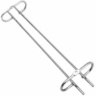 7 Suportes Organizador De Armário Porta Taças Cromado 35cm