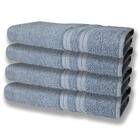 7 Toalhas Grande Super Felpudas E Grossa 80x150 4 Azul 3 Bege