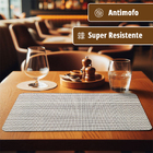 80 Jogo Americano Atacado Restaurante Antiderrapante Nfx Br -