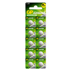 80 Pilhas Baterias Lr1120 Lr55 Alcalina Gp - 08 Cartelas