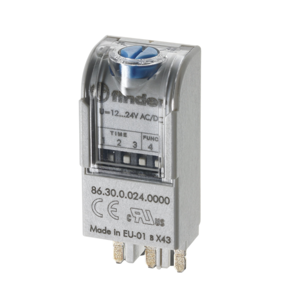 863000240000  Modulo Temporizador 12...24 Vac/dc  Bifunção