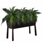 8 Buquês De Samambaia Artificial Na Cor Verde - Ideal Para De