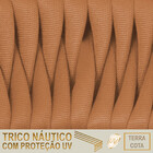 8 Cadeiras Atenas Tricô Náutico E Alumínio Com Proteção Uv Pa