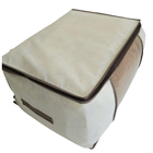 8 Caixa Organizadora Resistente Lençol Anti Mofo Closet Ziper