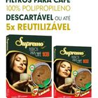 8 Cxs Filtro Café 103 + Porta Filtro Colorido Supremo Reutili