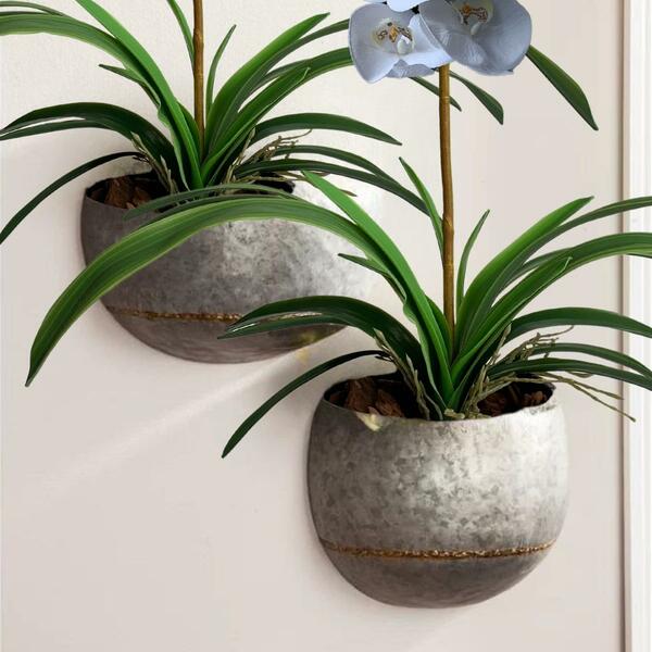 アートヤーン(322) 約54g 1890円 8 Galhos De Folha De Orquídea Artificial 50cm - Realismo E
