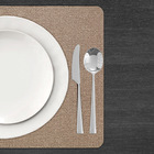 8 Jogo Americano Areia Impermeável 29 X 44cm - Id Decor