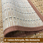 8 Jogo Americano Bambu Premium Acabamento Na Borda Bg 30x45