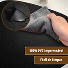 8 Jogo Americano Dupla Face Sousplat Couro Pvc Organico Vr -