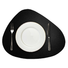 8 Jogo Americano Dupla Face Sousplat Couro Pvc Organico Vr -