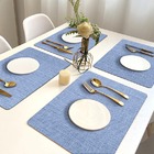 8 Jogo Americano Florença Azc Impermeável Limpa Fácil Pvc