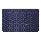 8 Jogo Americano Geo Alto Padrão Impermeável Az Pvc